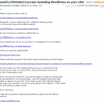 Dreamhost Email: One-click Wordpress Install Ready Our Blog Waiting
