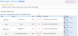 Dreamhost Webserver Find your webserver name in the "Machine" column or under "Account Status"