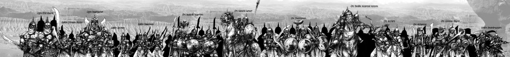 Blackblood Army A Fan drawing of a Blackblood Army in the Chronopia universe