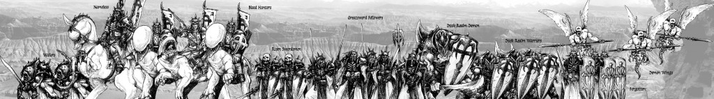 Devout Army A Fan Drawing of a Devout army in the Chronopia universe.