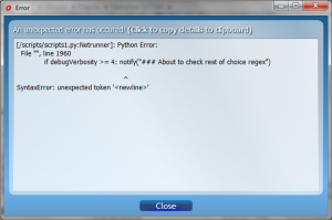 OCTGN syntax checking error